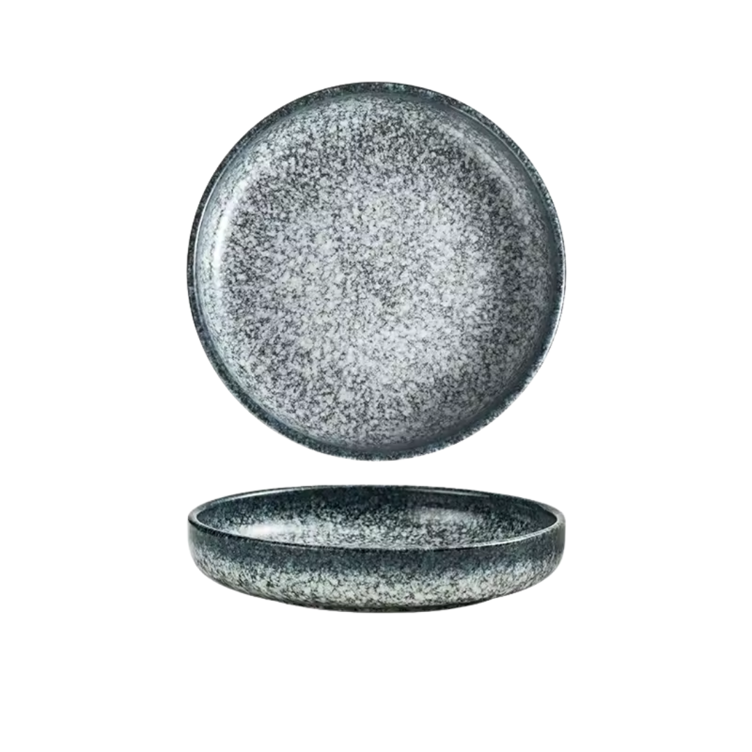 LUNO - Rund Djup Porslinstallrik