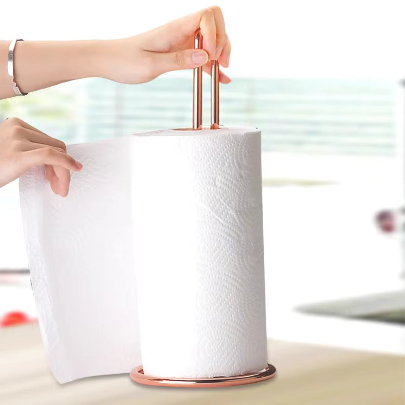 NordicRoll Hushållspappershållare i Metall – Guld eller Roséguld