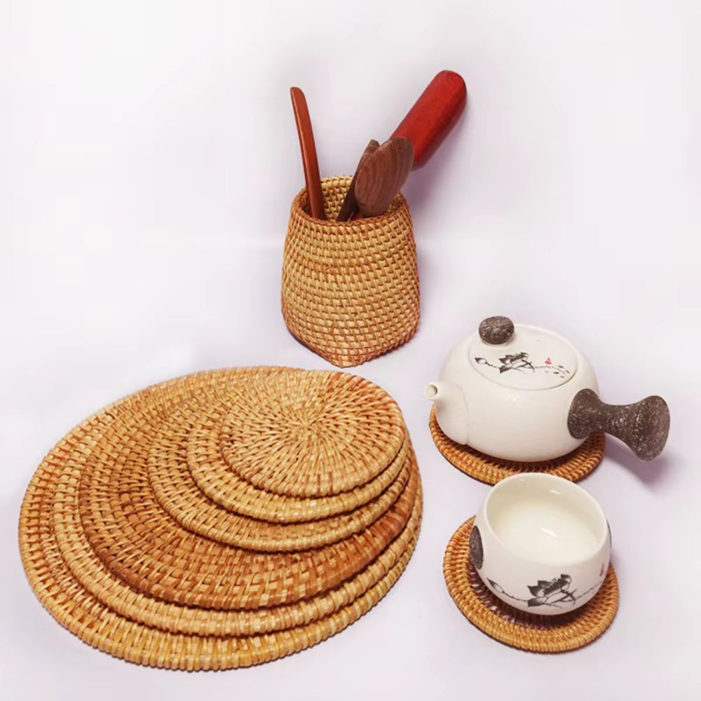 VINTAGE Rotting Coasters 4-pack